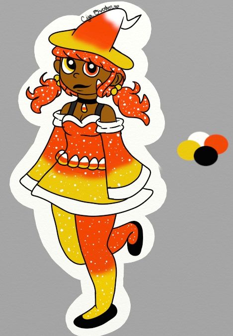 469x677 Princess Candy Corn
