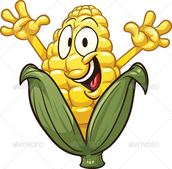 590x582 cartoon corn vector graphics graphic prints and cartoon maize