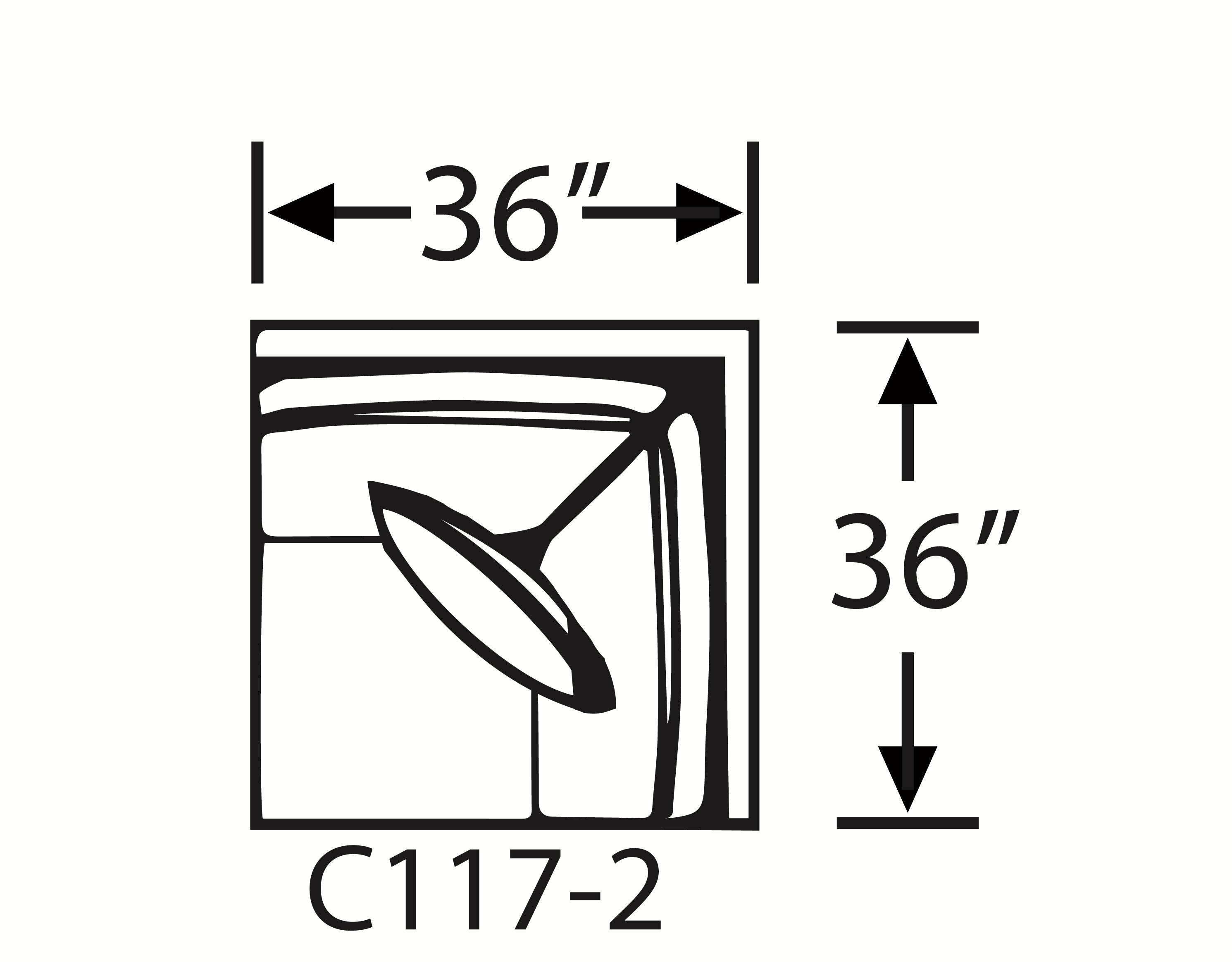 2981x2327 Capris Living Room Corner Chair