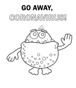 260x300 Coronavirus Coloring Pages