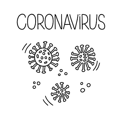 416x416 Coronavirus Disease Drawing
