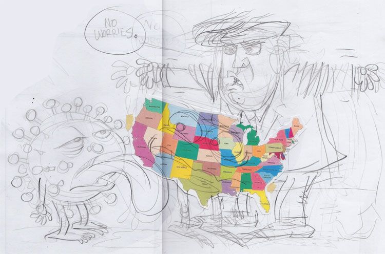 750x496 Coronavirus Disease Drawing