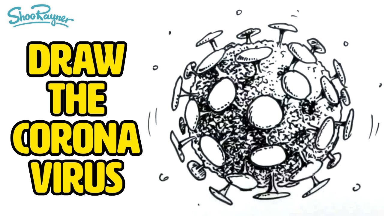 1280x720 Coronavirus Drawing