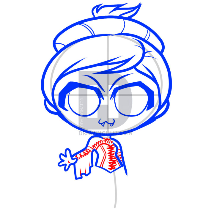 720x720 How To Draw A Halloween Vampire, Halloween Vampire, Step