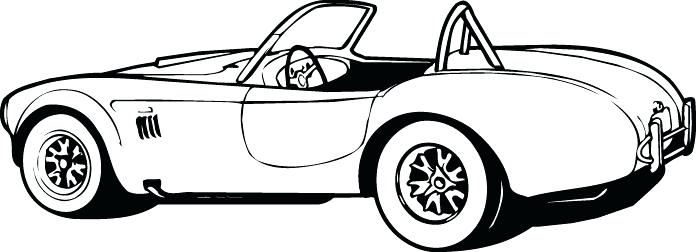 696x252 Corvette Clipart Free Download