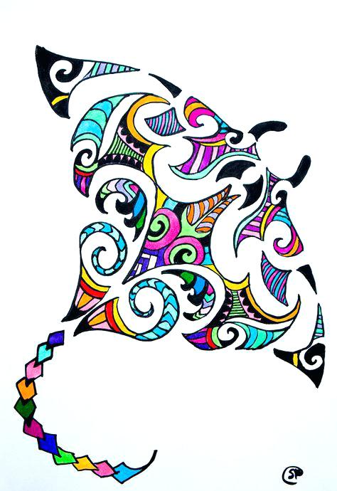 474x690 Stingray Drawing Scared Cartoon Fish Drawings Images Crazywind