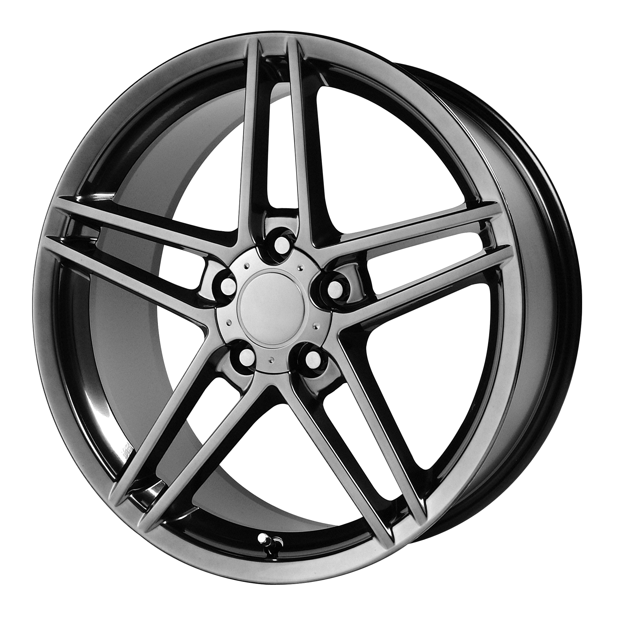 2000x2000 Chevrolet Corvette Style Wheel Silver