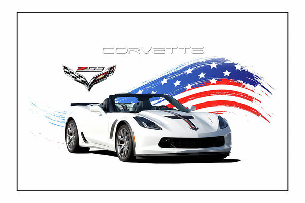 600x400 Corvette Art Fine Art America