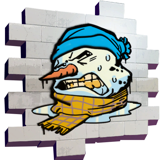 512x512 uncommon melting snowman spray fortnite cosmetic tier