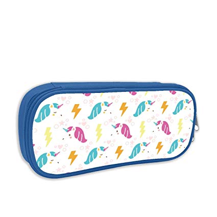 425x425 Double Y Colorful Unicorn Drawings Pattern Pencil Case