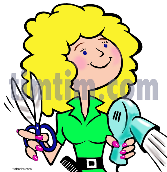 575x591 Hairdresser Drawing Bestdressers