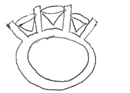 260x186 custom platinum setting preliminary drawingcost pricescope forum