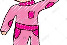 236x157 Drawing An Astronaut Dog Aesthetic Costume In Space Color Simple