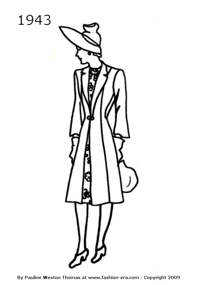 700x1000 Coat Drawing Costume Line For Free Download