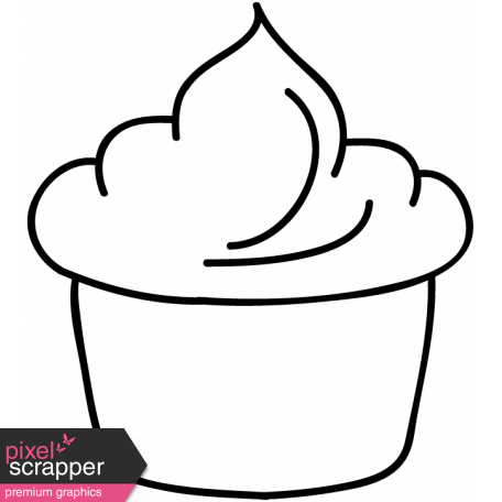 456x456 Food Doodle Template Graphic