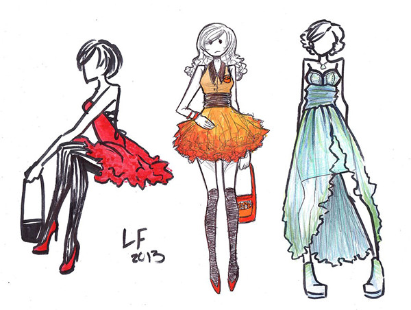 600x452 Best Fashion Design Sketches For Your Inspiration Free