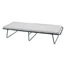 225x225 conifer steel cot with mattress x stansport for sale