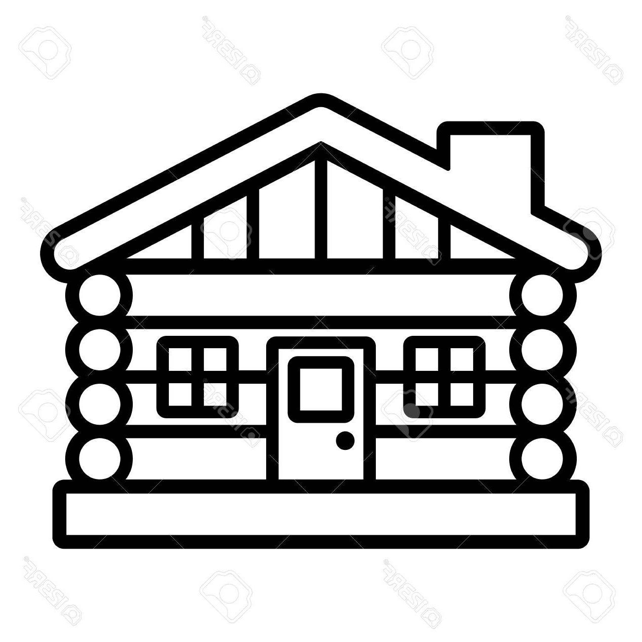 1300x1300 Hd Cabin Graphic Vector Pictures Free Vector Art, Images
