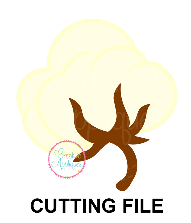 645x753 Cotton Boll Cutting Dxf
