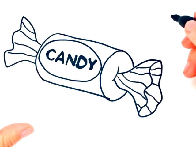 640x480 Easy To Draw Candy How To Draw Candy Corn Candy Corn Easy Way