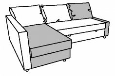 236x157 Sofa Detail Drawing Dwg For Room Corner Couch Basic Block