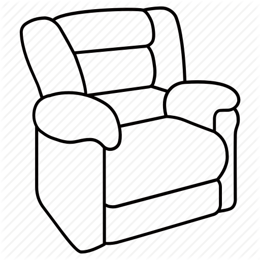 512x512 Armchair Drawing Single Transparent Png Clipart Free Download