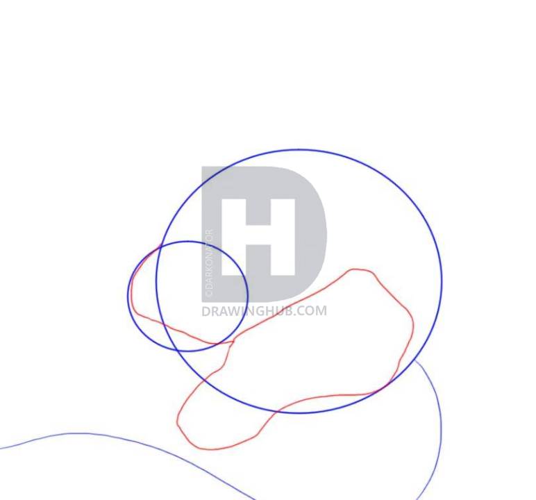 772x720 How To Draw A Cougar, Step