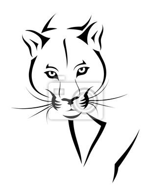 308x400 Image Result For Tribal Cougar Logo Lion Tattoo, Tribal Lion