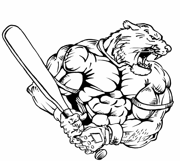 576x515 Drawn Panther Cougar Line