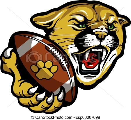 450x415 Cougar Football Vector