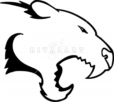 400x358 How To Draw Wolves Drawing Head How To Draw A Cougar