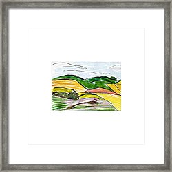 250x250 French Countryside Painting