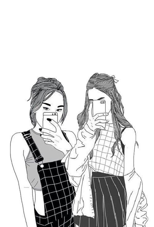500x736 Girldrawings In Tumblr Girl Drawing, Tumblr