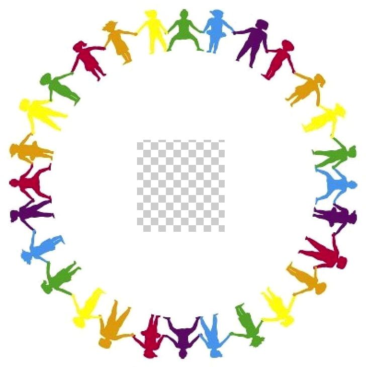 728x730 Circle Holding Hands Drawing Png, Clipart, Body Jewelry, Border
