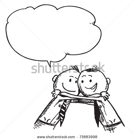 450x470 Friends Hugging Drawing Lmnyfv Image Clip Art