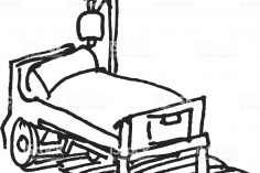 236x157 Bedroom Drawing Bed Table Plan Cad Sofa Top View Reference