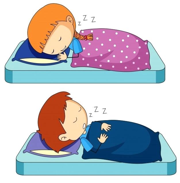 626x635 Kid Sleeping In Bed Drawing Image Kid Sleeping In Bed Drawing
