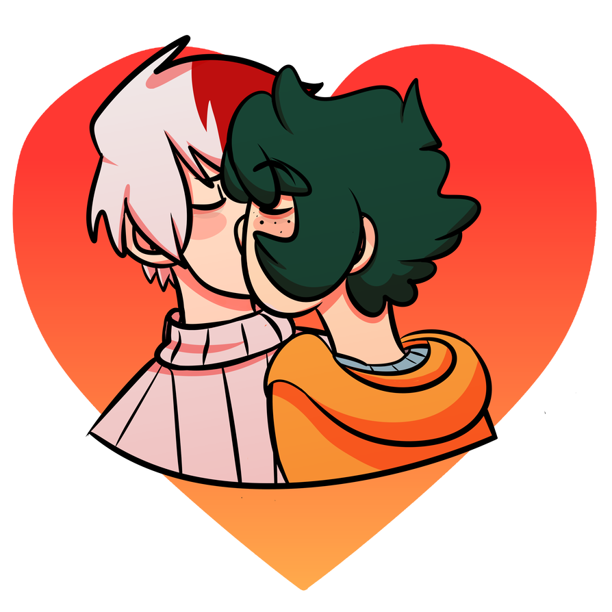 894x894 sometimes coping is drawing boys kissing