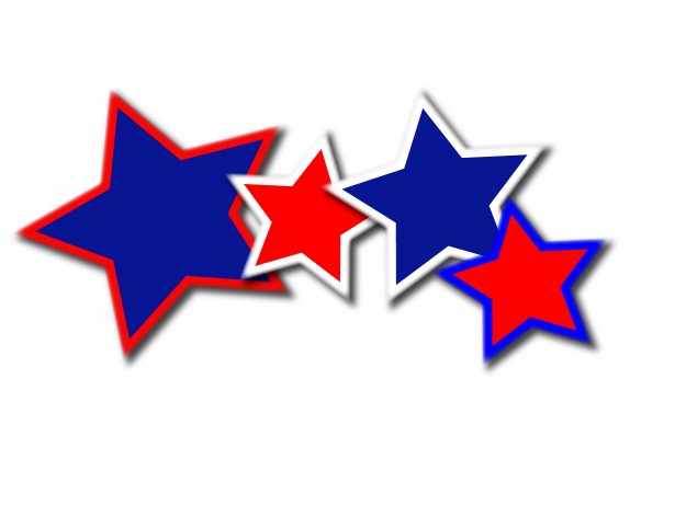 615x461 Four Stars Drawing Free Stock Photo