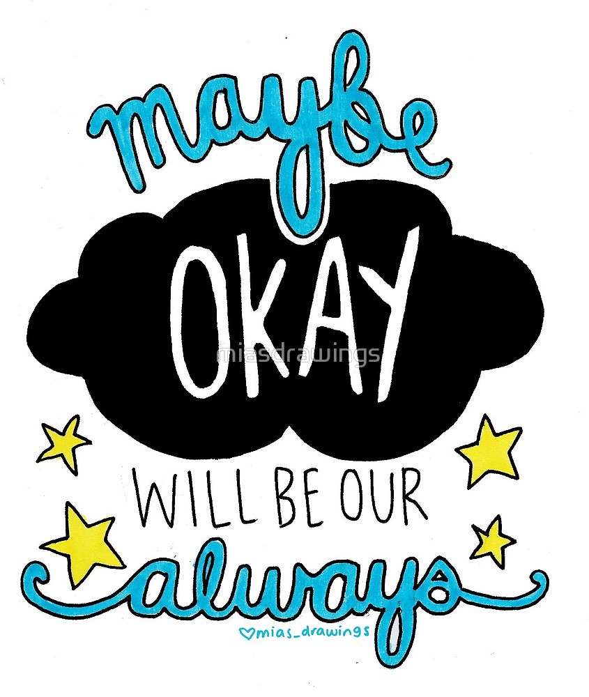 845x1000 The Fault In Our Stars Quote Drawing