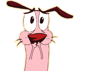 300x250 courage the cowardly dog