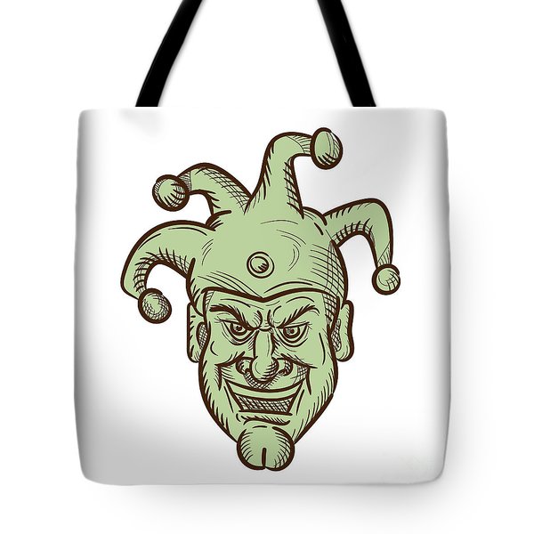 600x600 Court Jester Tote Bags Fine Art America