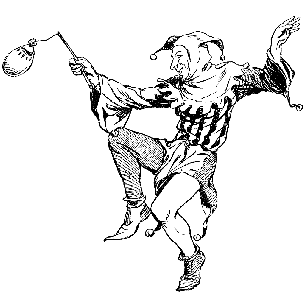 Court Jester Drawing | Free download on ClipArtMag