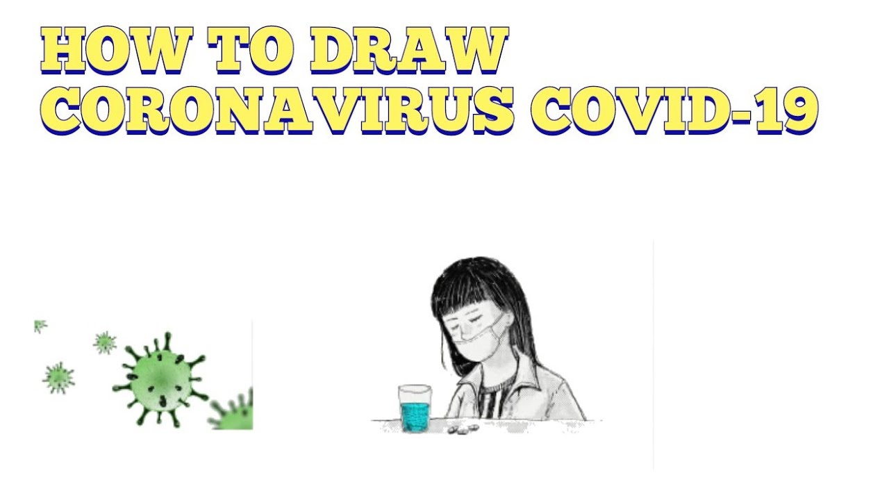 1280x720 Covid 19 Coronavirus Drawing