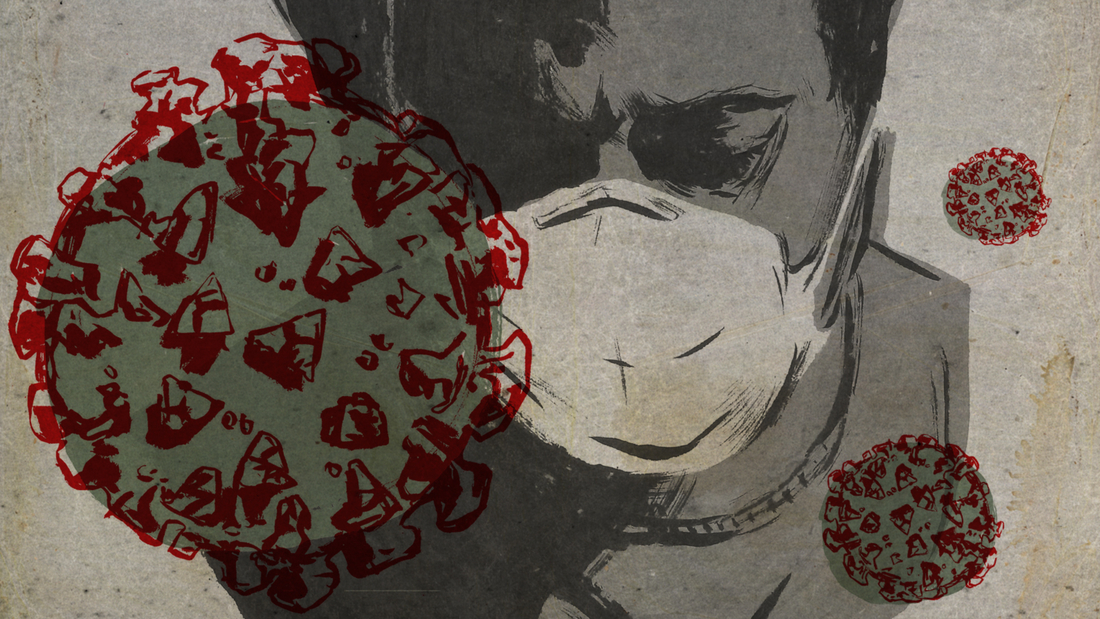 1100x619 Covid 19 Coronavirus Drawing