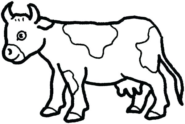 Cow And Calf Drawing | Free download on ClipArtMag