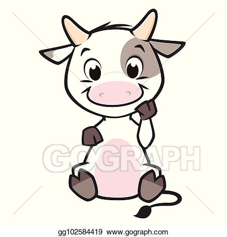 450x470 Huge Collection Of 'baby Cow Drawing' Download More Than