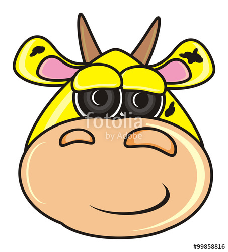 453x500 Animal, Milk, Toys, Picture, Drawing, Cow, Bull, Calf Stock Photo