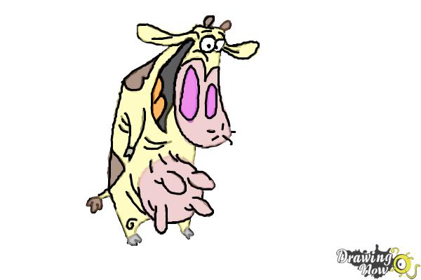 600x400 How To Draw Cow From Cow And Chicken