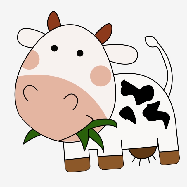640x640 Childrens Drawing Cow Cow Animal Livestock, Poultry, Sooner